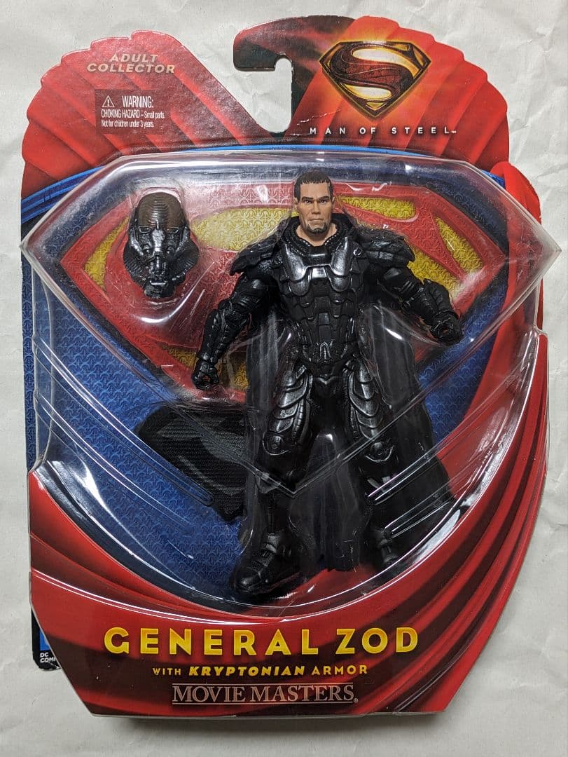 マテル製マン・オブ・スティールシリーズ「ゾッド将軍・アーマー版」DCマルチバース