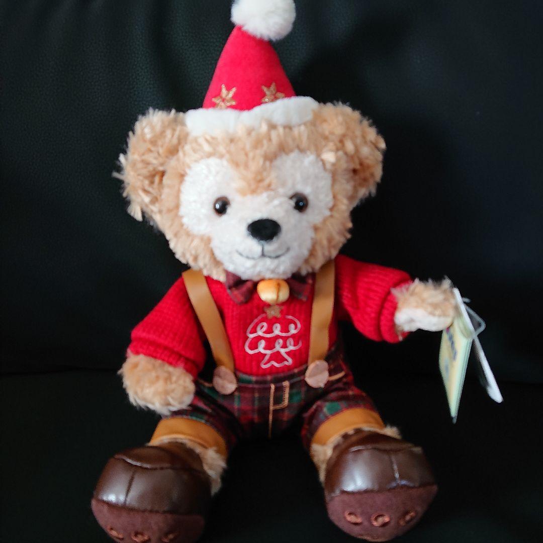 上海ディズニー ダッフィー&シェリーメイ 2022年クリスマス SSぬいぐるみ