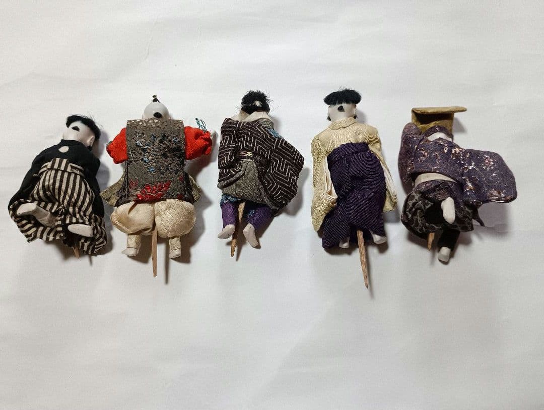 小さな市松人形達