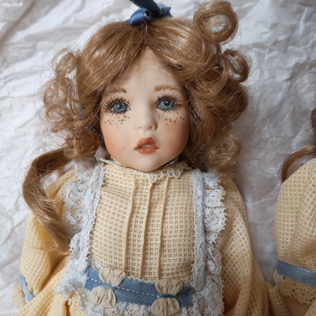 人形　双子　ドール　イタリア