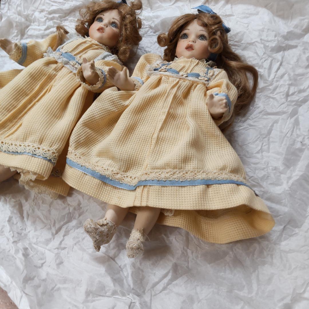 人形　双子　ドール　イタリア