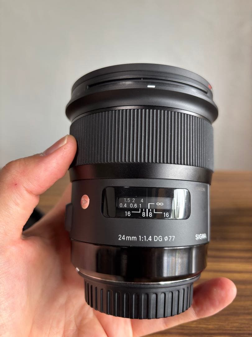 SIGMA 24mm F1.4 DG Art レンズ EF
