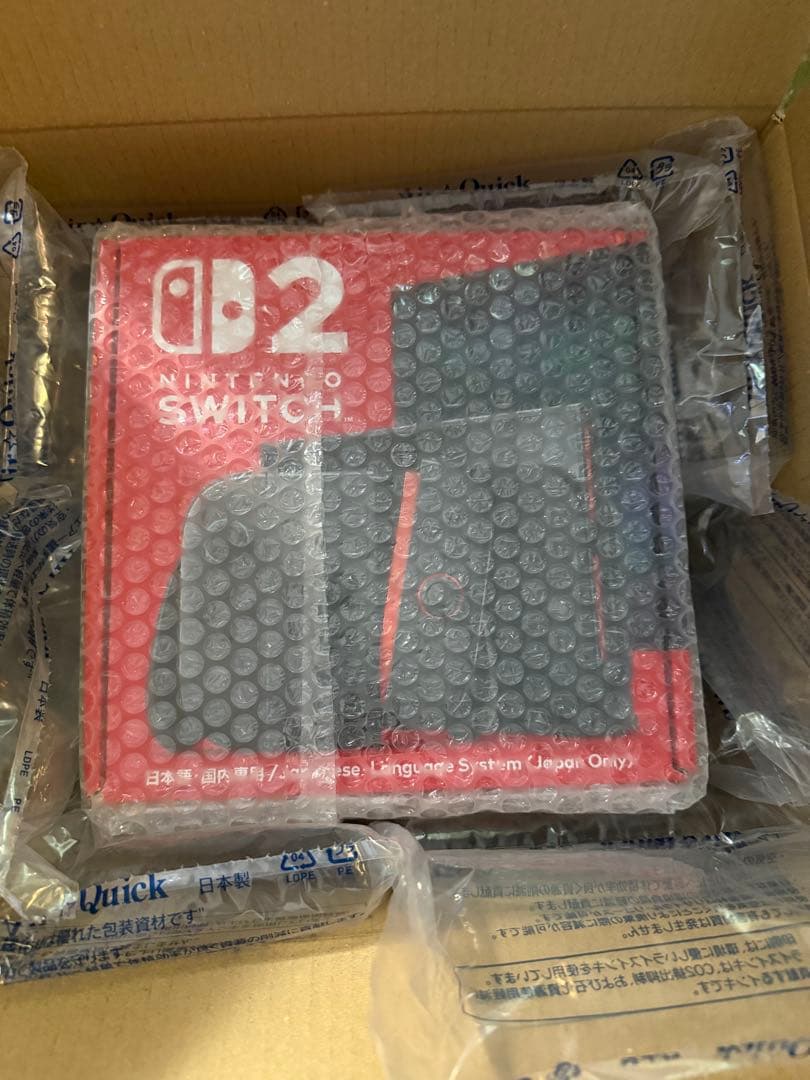 Nintendo Switch 2本体新品未使用 日本語