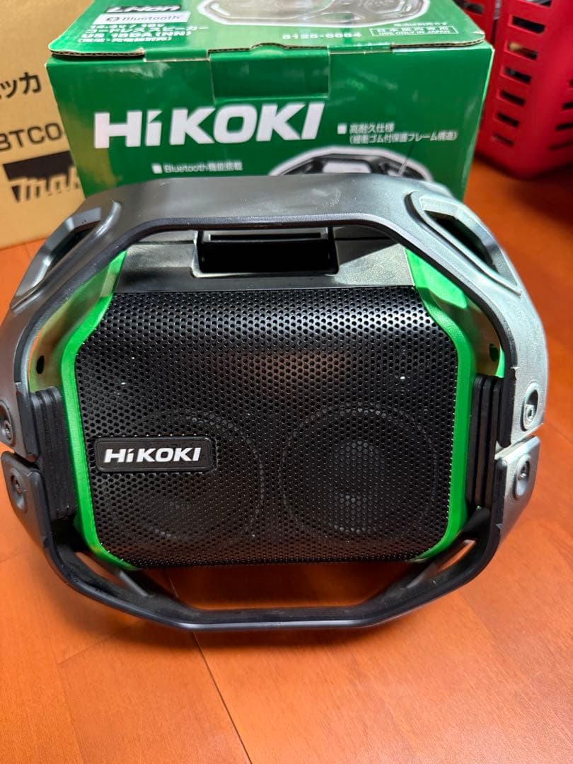 【極美品】HiKOKI(ハイコーキ) コードレススピーカ US18DA(NN)