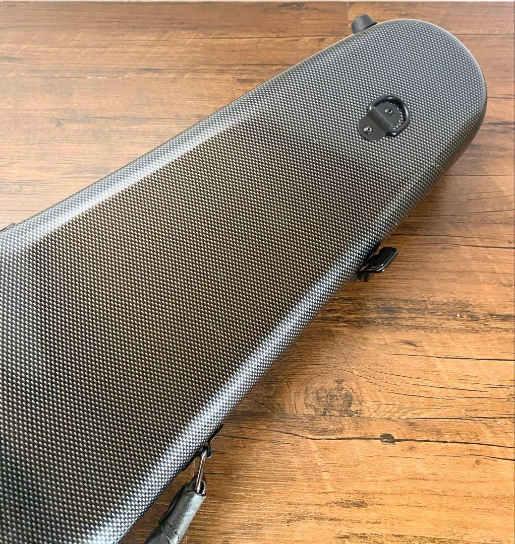 KYLIESMAN バイオリンケース 4/4 カーボン製 付属品付き