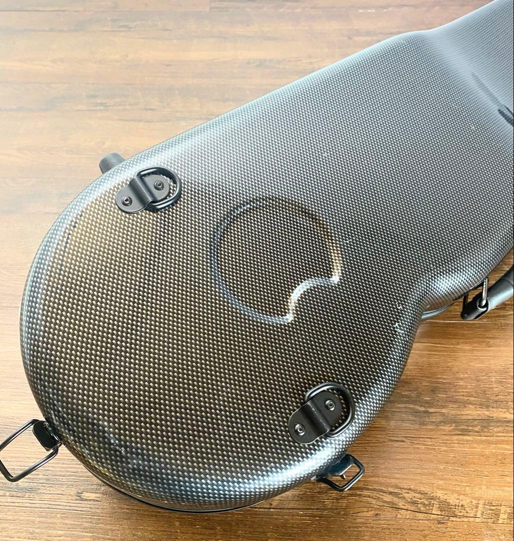 KYLIESMAN バイオリンケース 4/4 カーボン製 付属品付き