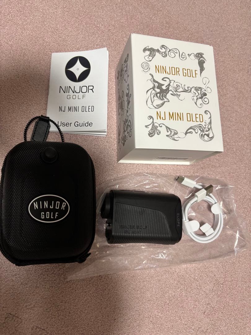 NINJOR GOLF NJ MINI OLEDゴルフレーザー距離計 121g
