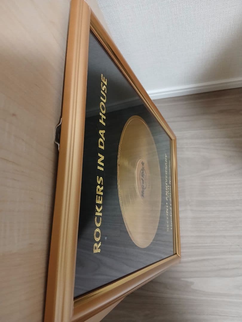 未使用品　ハードロックホテル・ペナン　限定品　レコード　No.26 ゴールド色