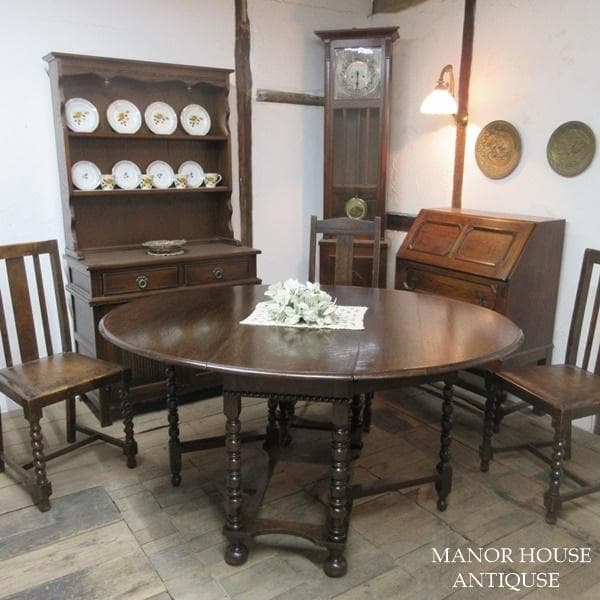 イギリス アンティーク 家具 ゲートレッグテーブル ダイニング 英国 6529d