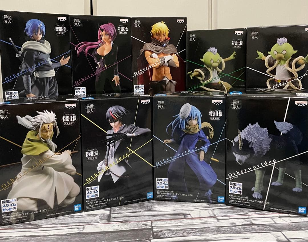 Otherworlder 転生したらスライムだった件　フィギュアセット