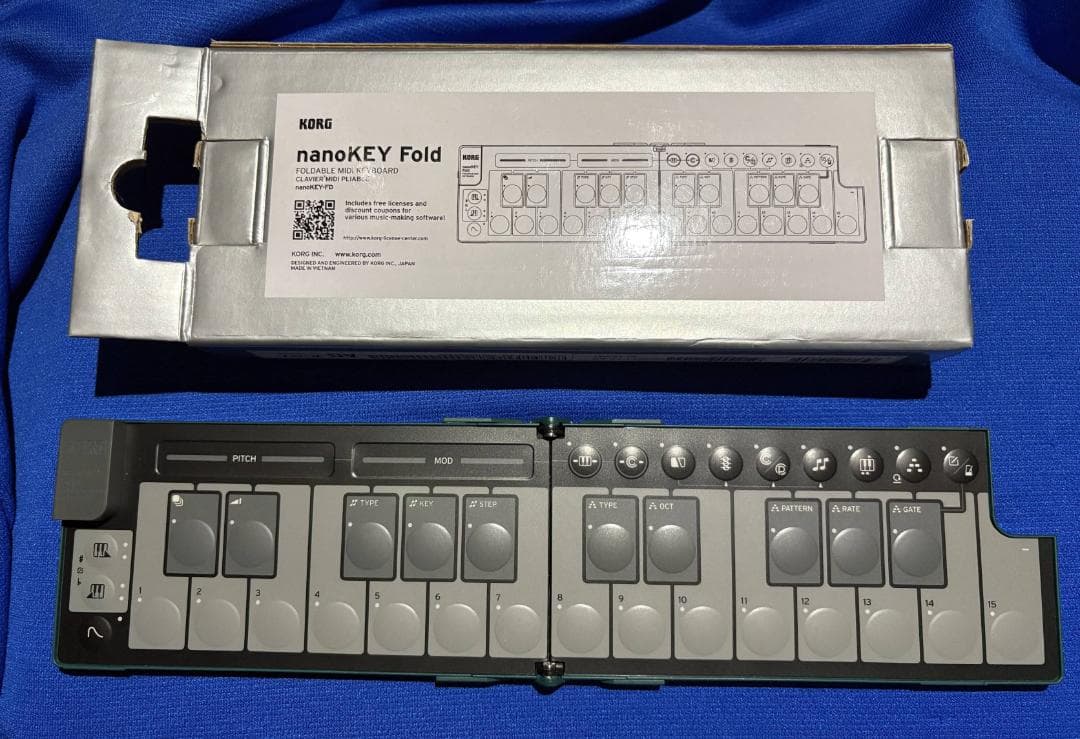 KORG nanoKEY Fold MIDIキーボード　美品