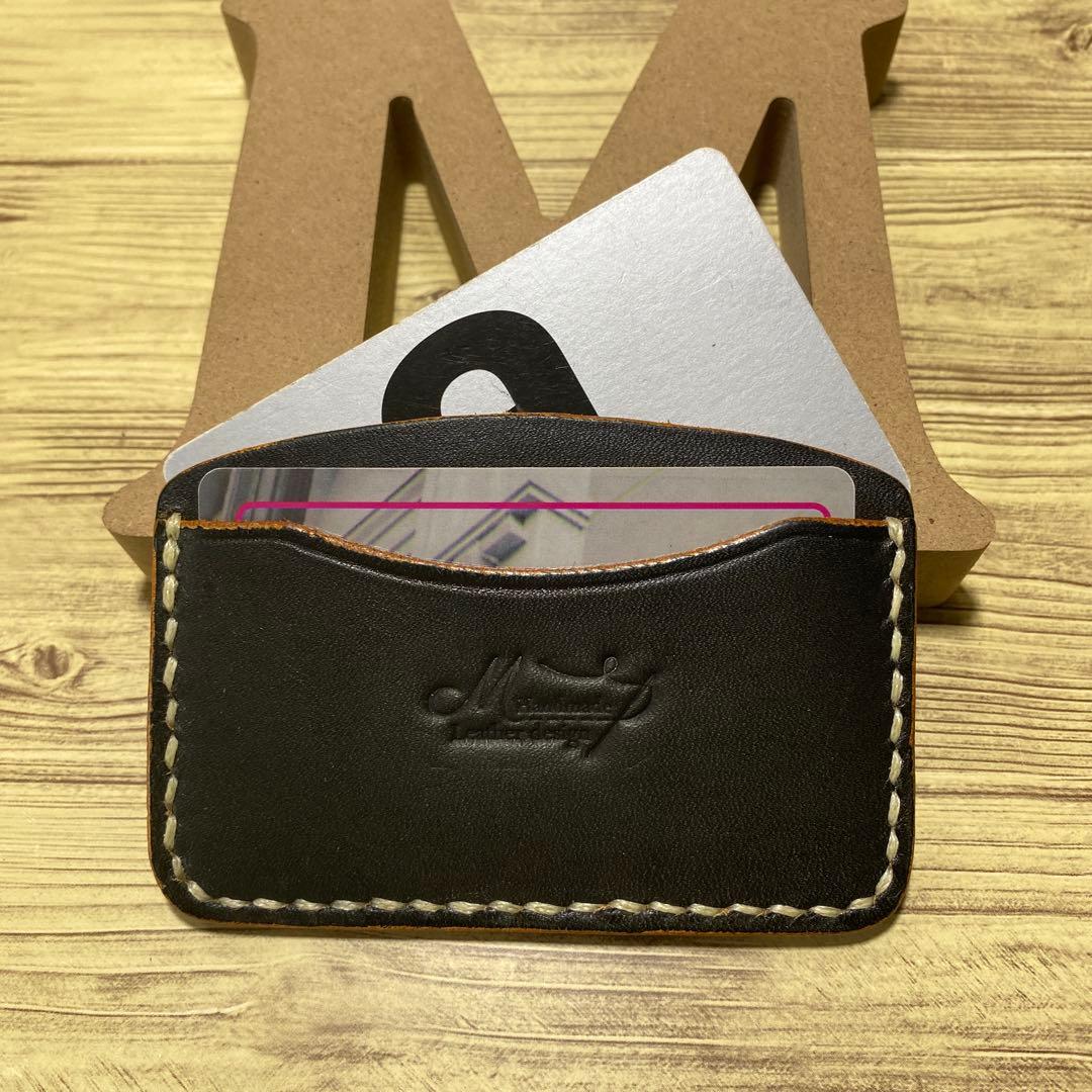 ミドルトラッカーウォレット丘染め（茶芯）カードケース付き限定品　3