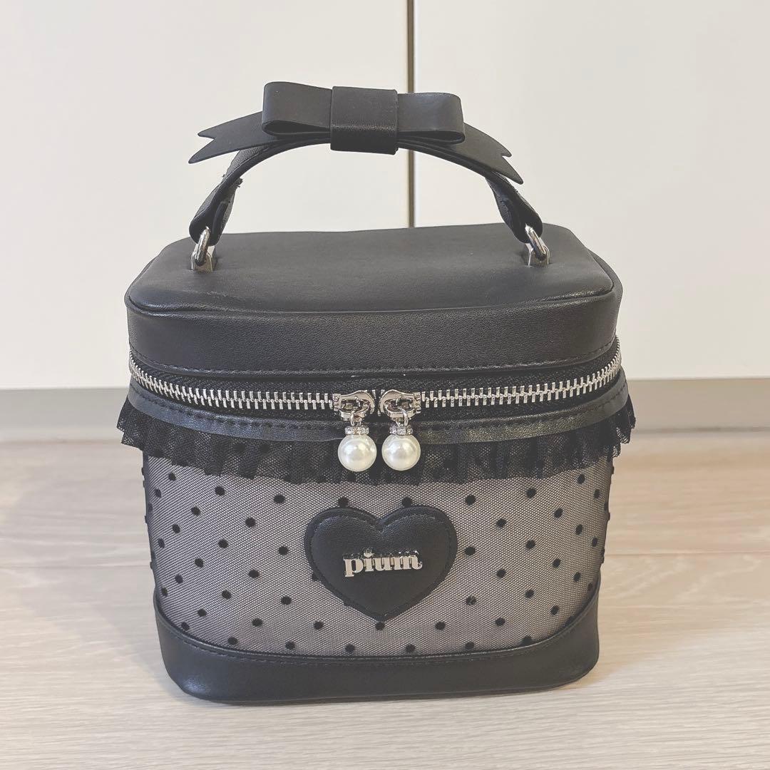 pium♡ハートドットチュールバニティ