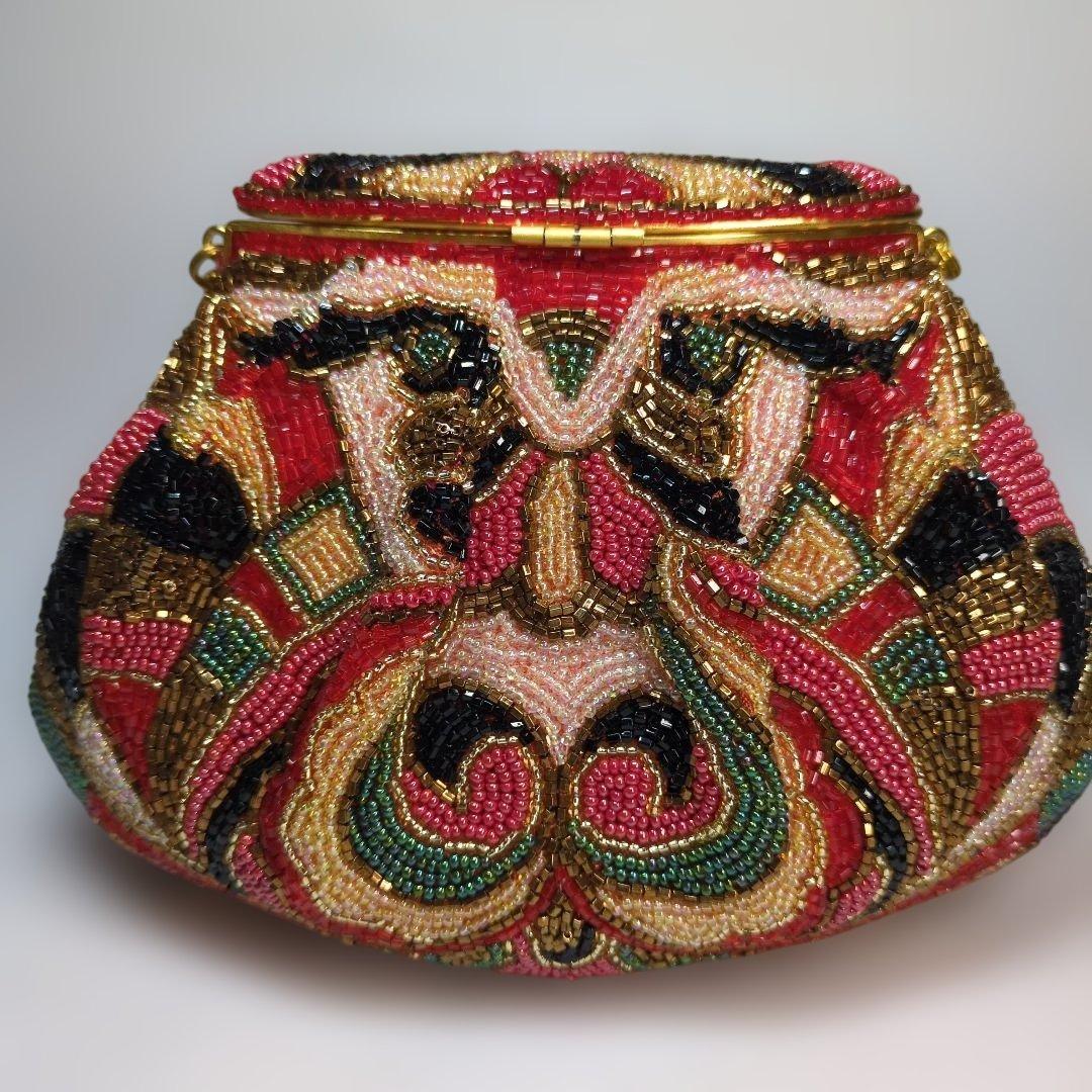 はしもと　ビーズバッグ　ヴィンテージ　LUMY　ビンテージ　デッドストック