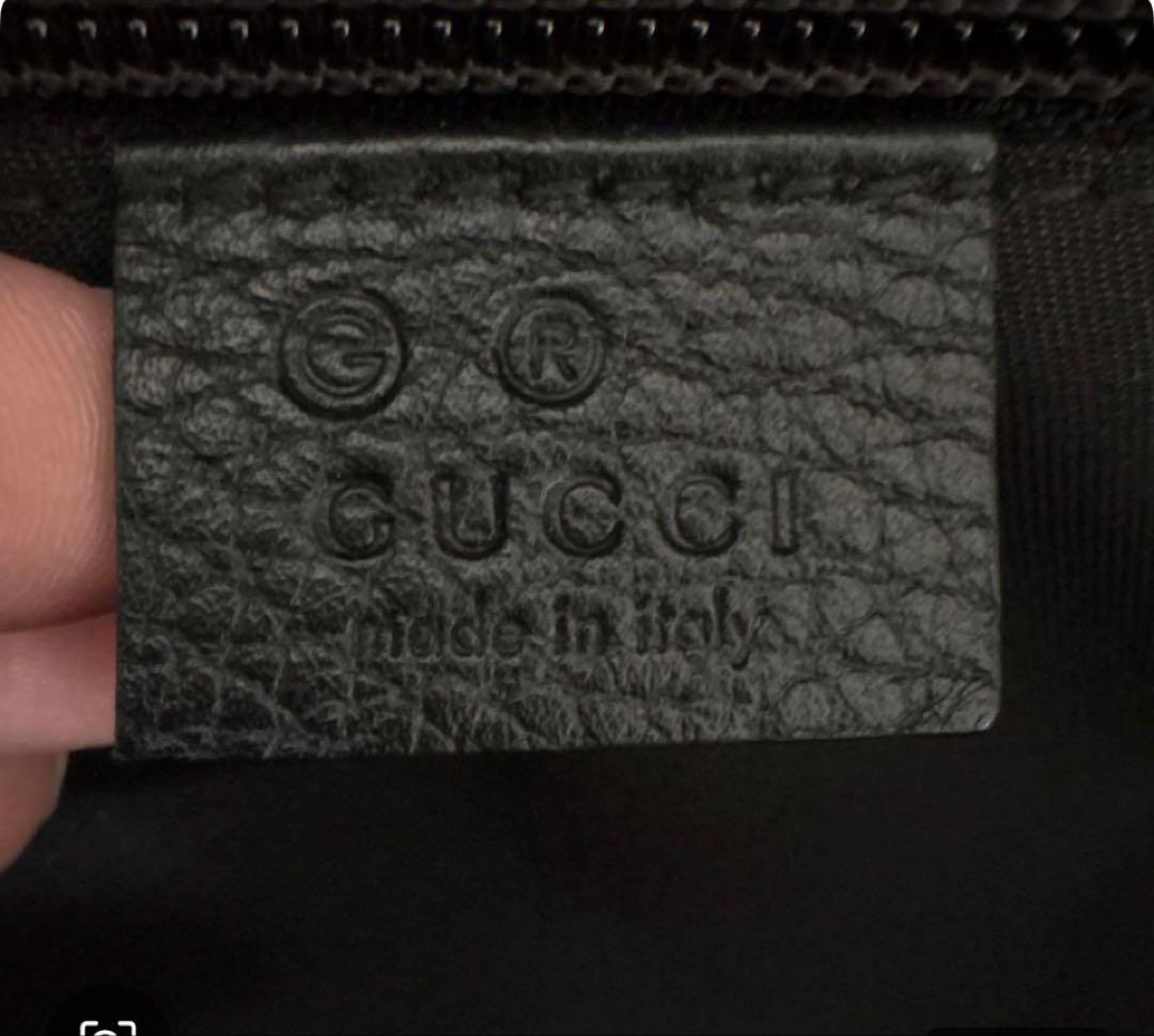 極美品 正規品グッチ GGナイロン ビジネス バッグブリーフケース