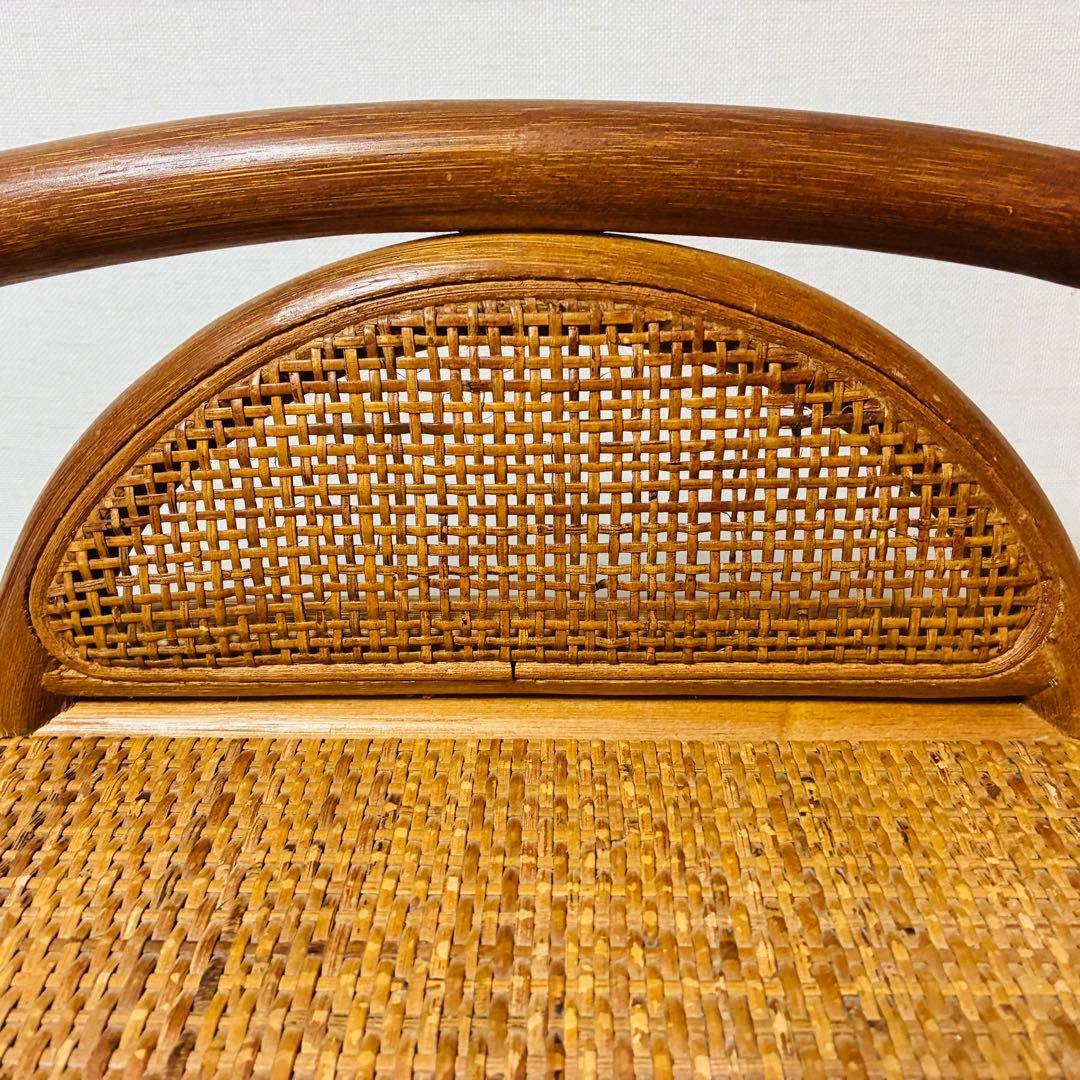 籐家具 ラタン 5段 チェスト 昭和レトロ タンス 収納棚 ナチュラル