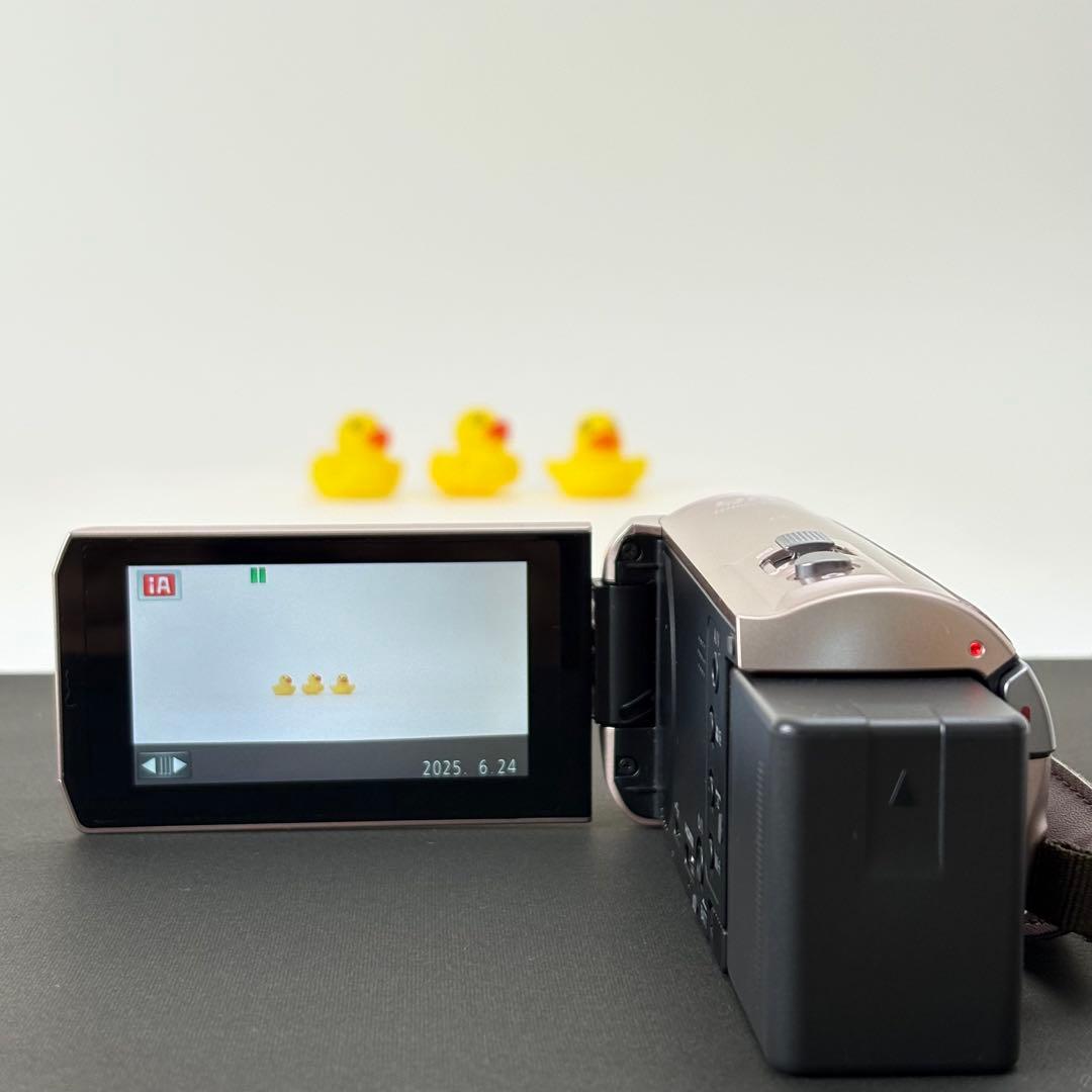 Panasonic ビデオカメラ HC-V550M ピンクゴールド