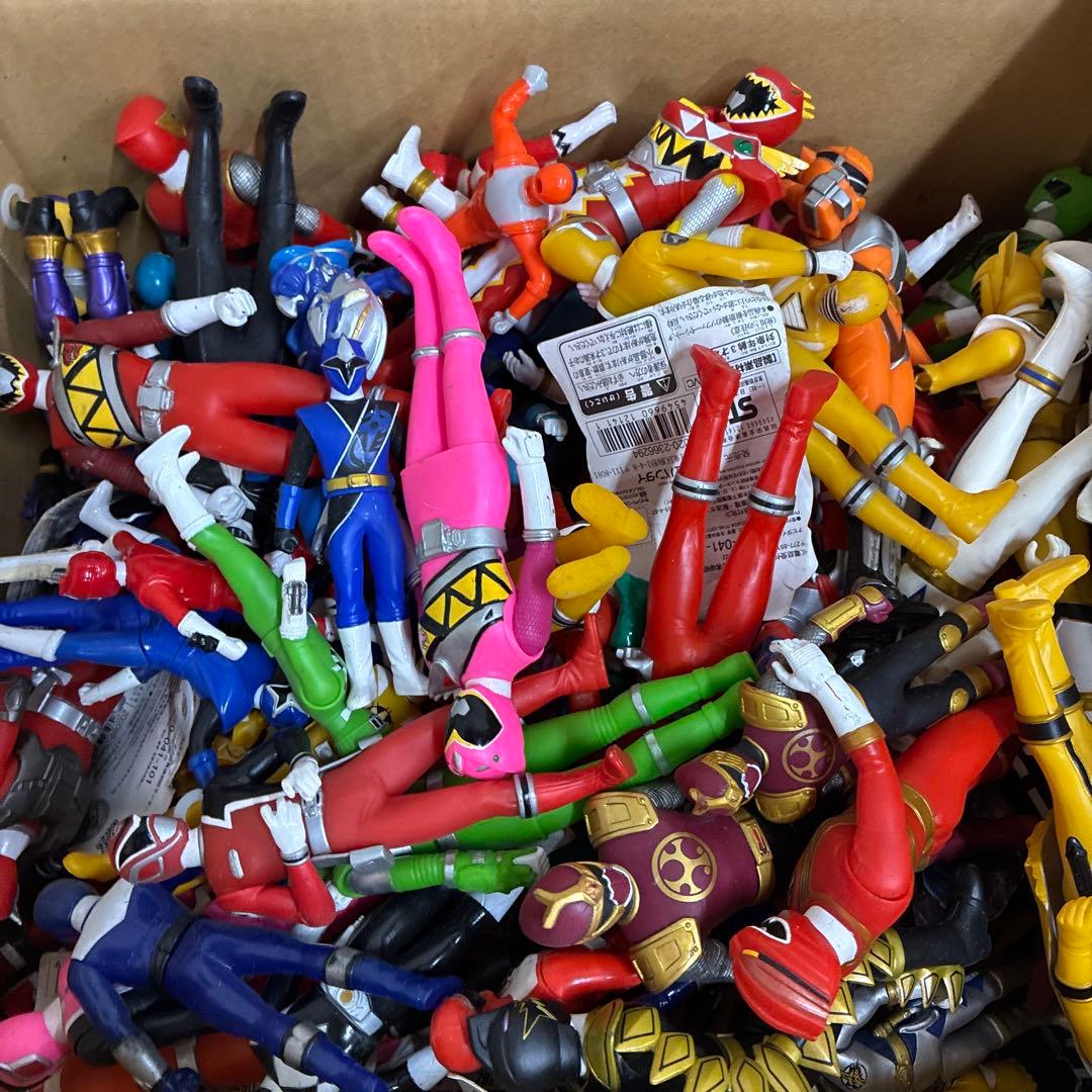 戦隊ヒーロー ソフビまとめ売り