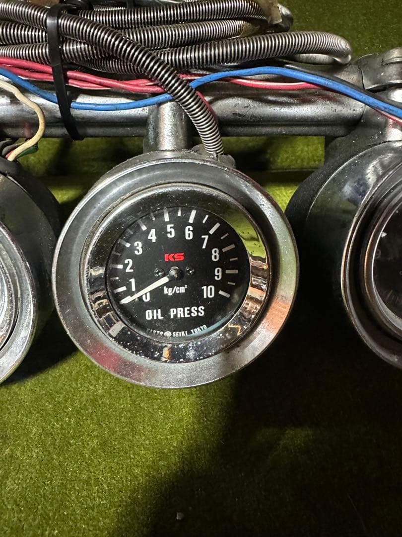 ハーレー　ショベル　FLH 1982 ビンテージ　メーター　6連