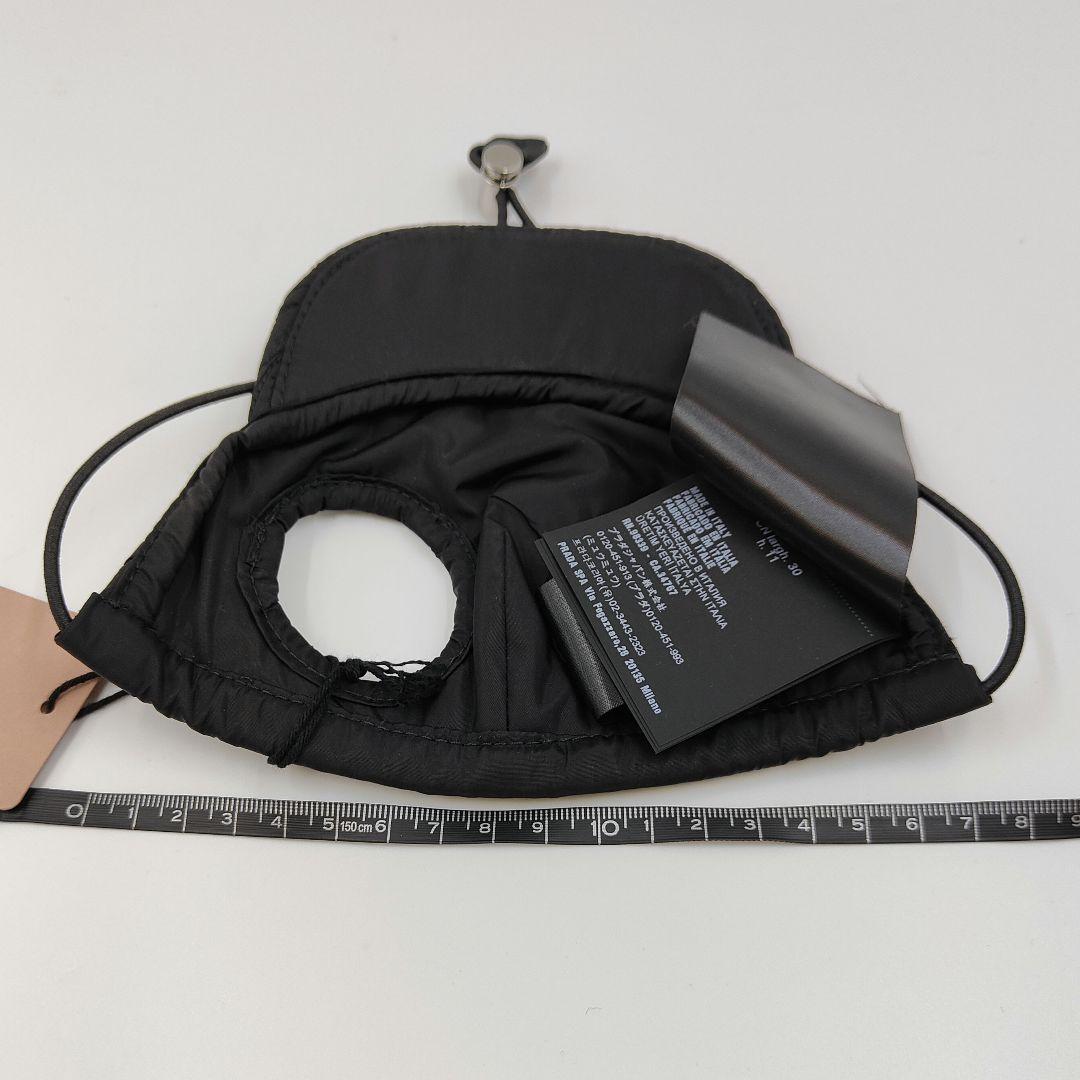 【激カワ】【miumiu】犬用 帽子ドッグキャップ ハット サンバイザー 黒