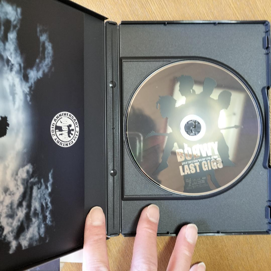 レア BOOWY \"LAST GIGS\" DVD 販促用スタンド+正規品DVD