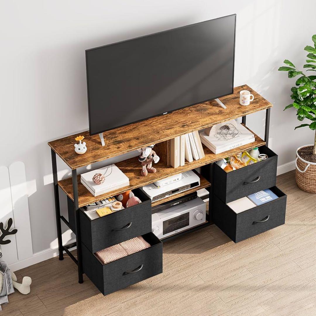 【大特価】テレビ台 テレビボード 47型対応テレビ棚 簡単組立 収納棚 大容量
