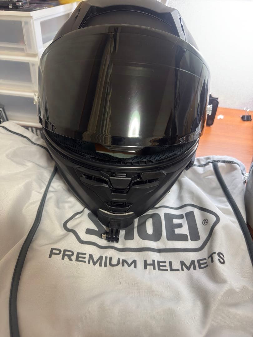 SHOEI X-15 ブラック とCardo Freecom 4X（付属品多数)