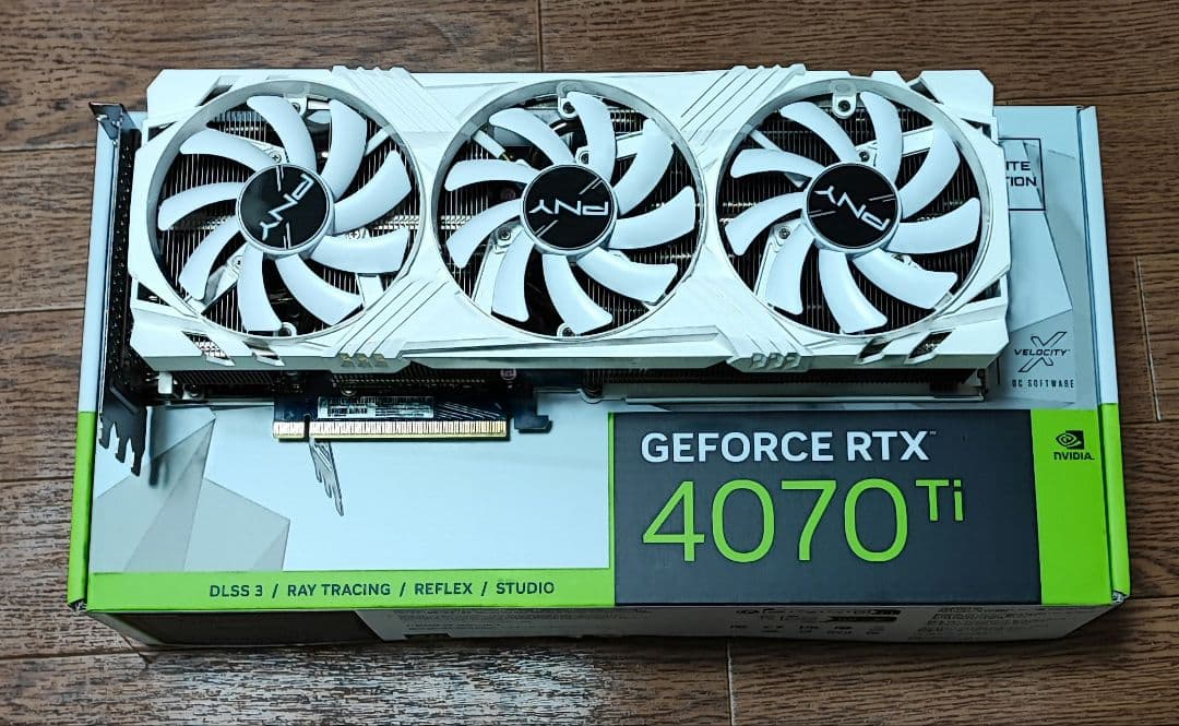 グラフィックボード・グラボ・ビデオカード PNY GEFORCE RTX 4070ti 12GB