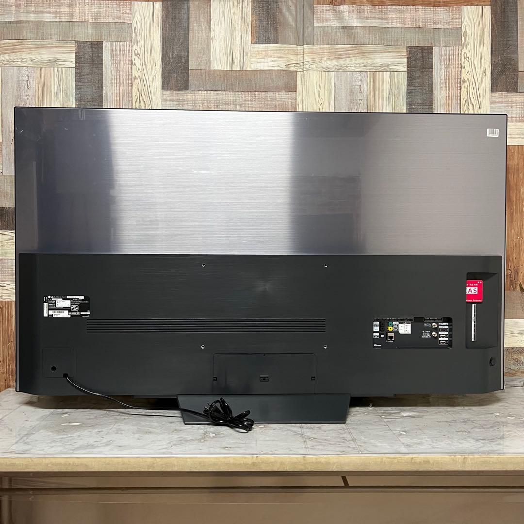 のんさん専用展示アウトレット品全国送料込LG55型有機ELテレビテレビ動画視聴可