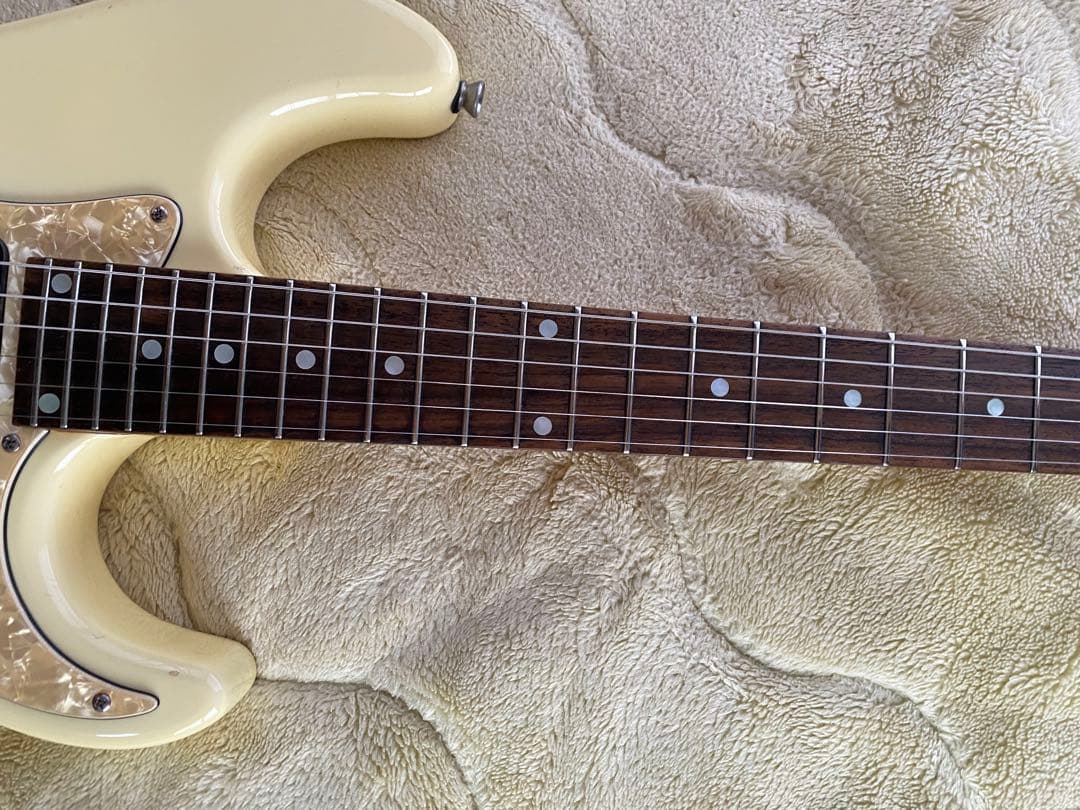 24フレットミディアムスケール　ディマジオ　ロック式トレモロ　マグナムロックペグ