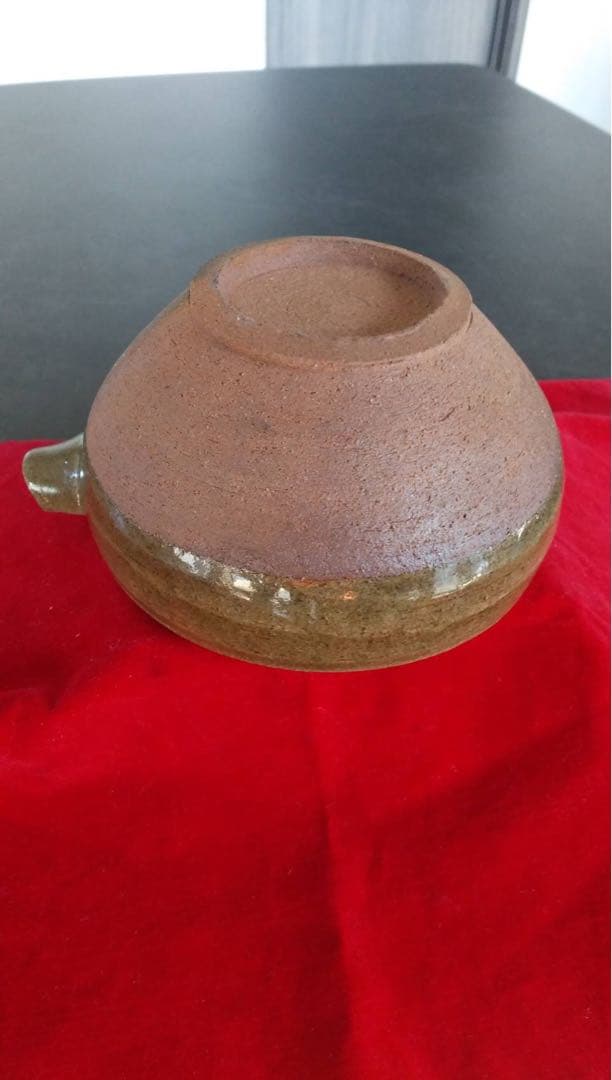 瀬戸片口　酒器　古民具　雑器　民芸　レトロ　オブジェ　アンティーク