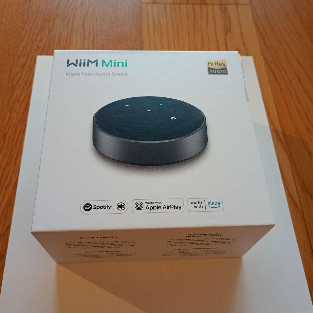 wiim mini 音楽コントロールデバイス USB-C AUX出力