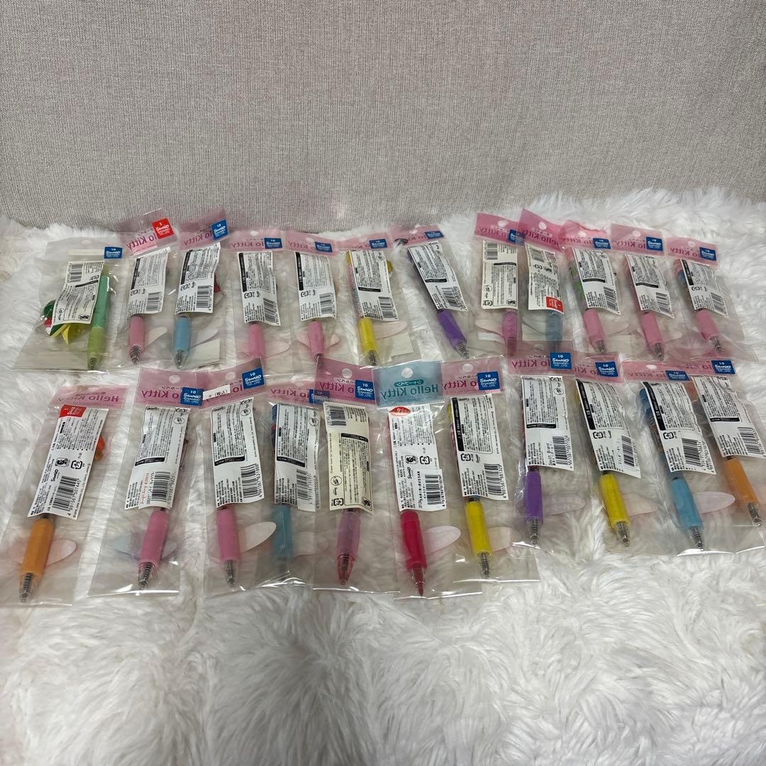 ご当地キティ ボールペン ハローキティ レア まとめ売り コップのフチ子 限定