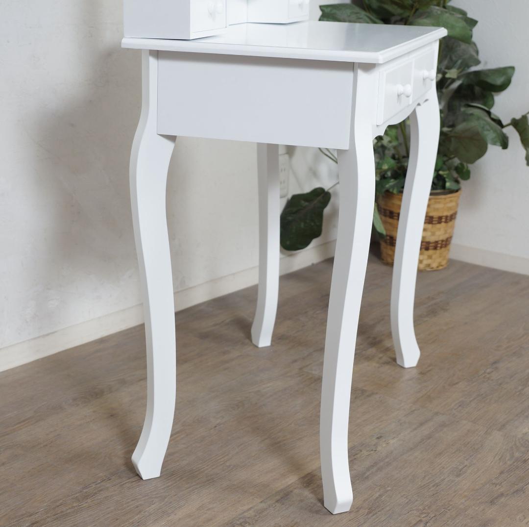 【新品・未使用】　ヨーロピアン調　猫脚　ドレッサー＆チェアー　セット