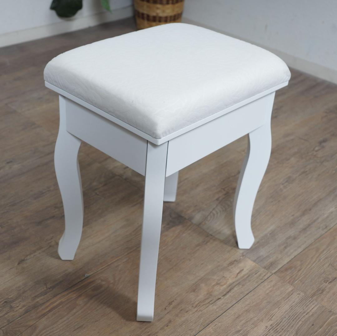 【新品・未使用】　ヨーロピアン調　猫脚　ドレッサー＆チェアー　セット