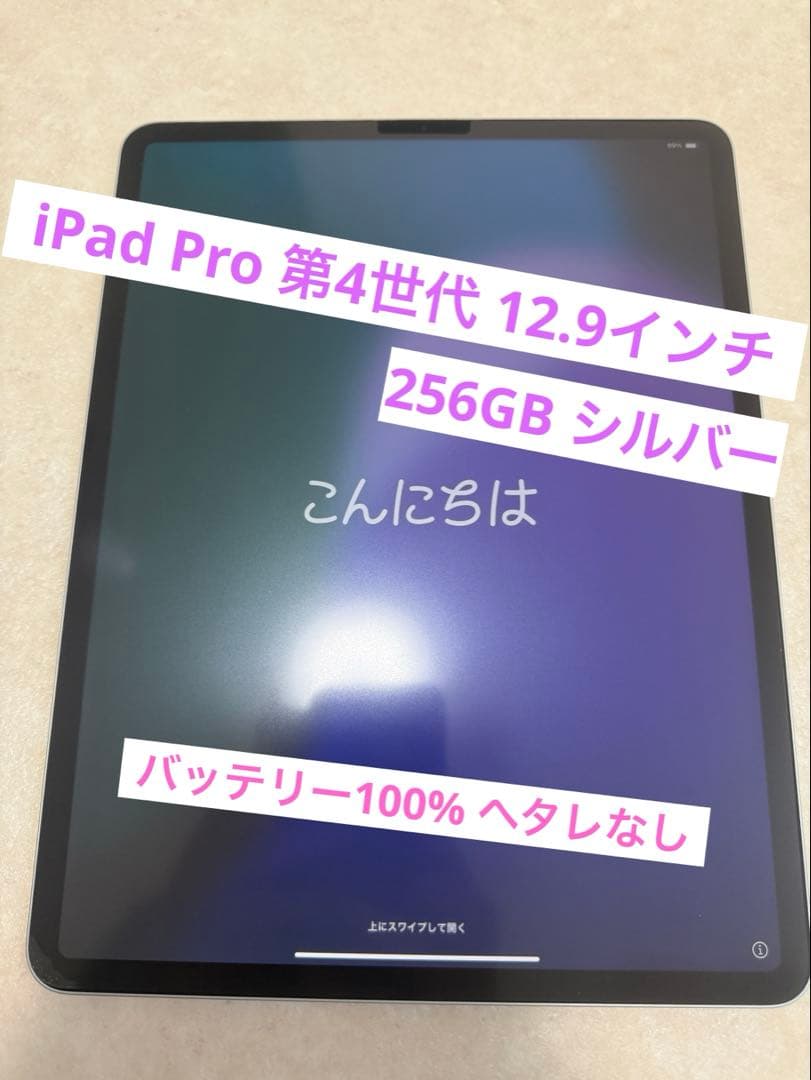 iPad Pro 第4世代 12.9インチ 256GB シルバー