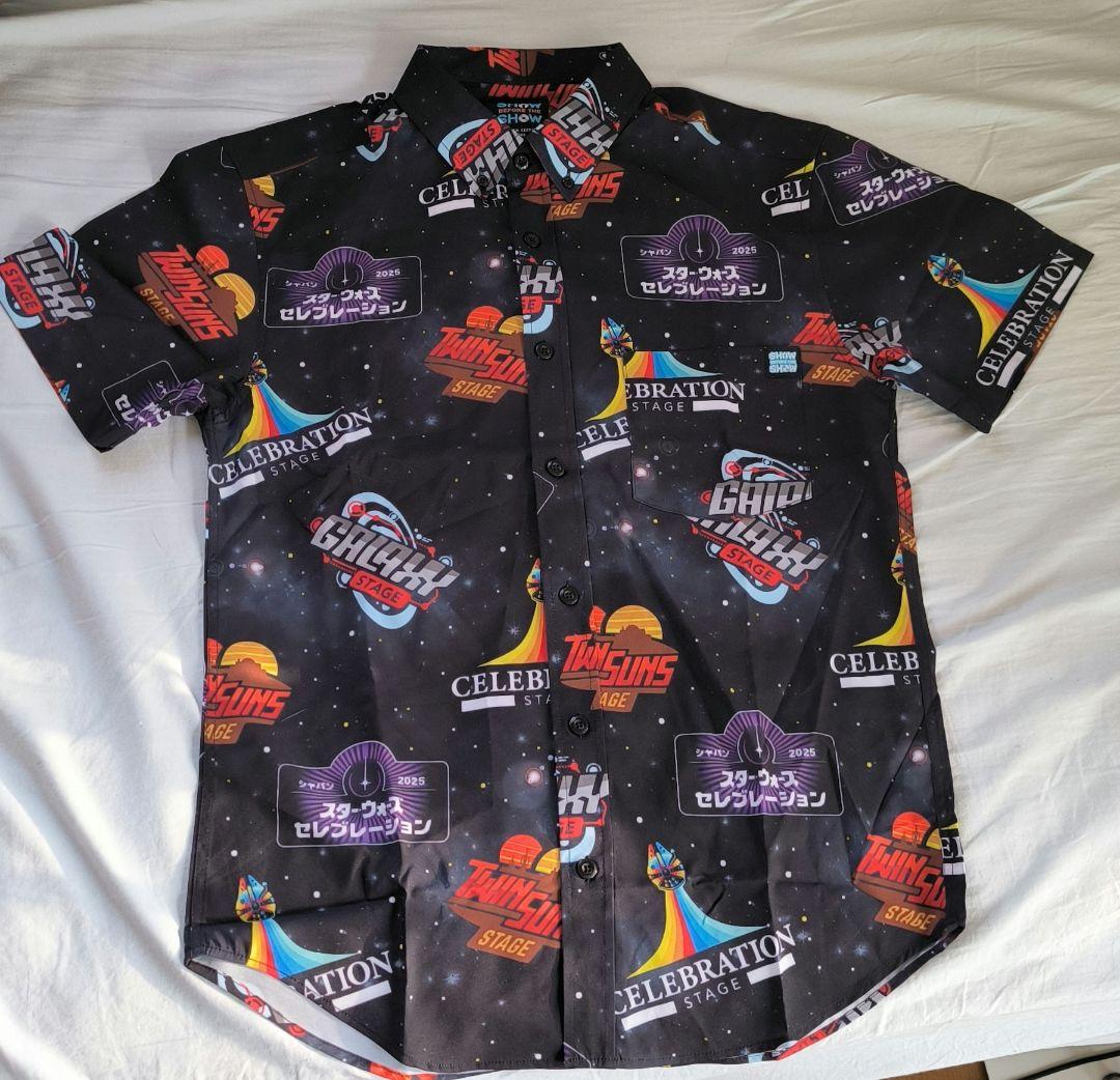 【日本に1枚だけ？】スターウォーズセレブレーション ステージ賞品シャツ 会場限定