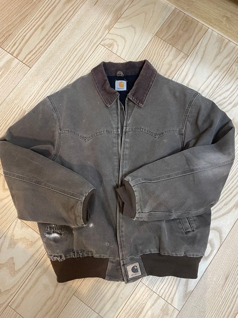 90s カーハートサンタフェジャケットUSA製サイズL