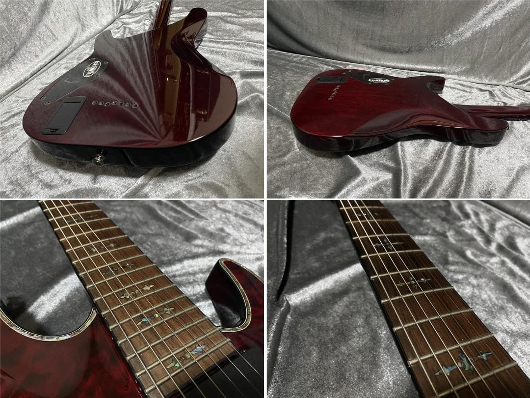 定価247,500円 Schecter AD-C-7-HR 7弦モデル EMG