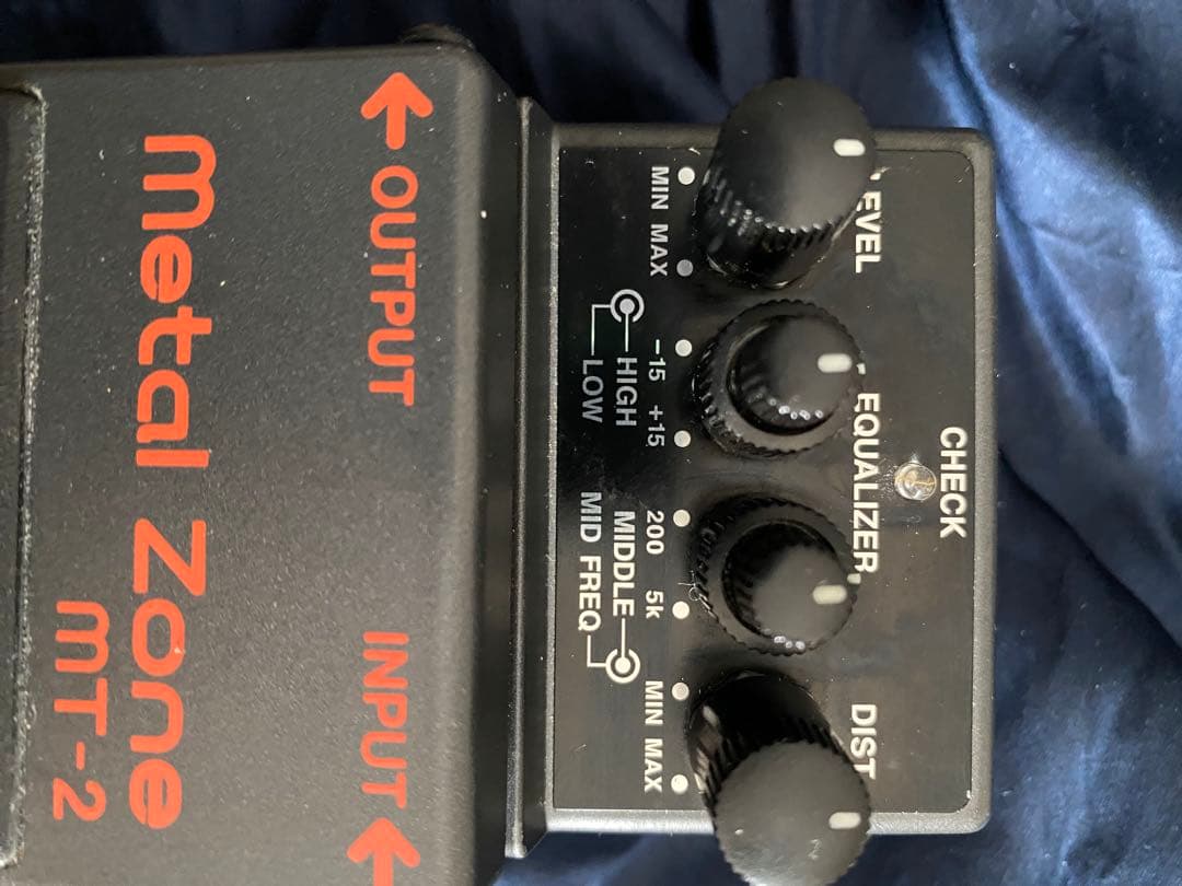 BOSS MT-2 l Zone 高輝度緑LED 改