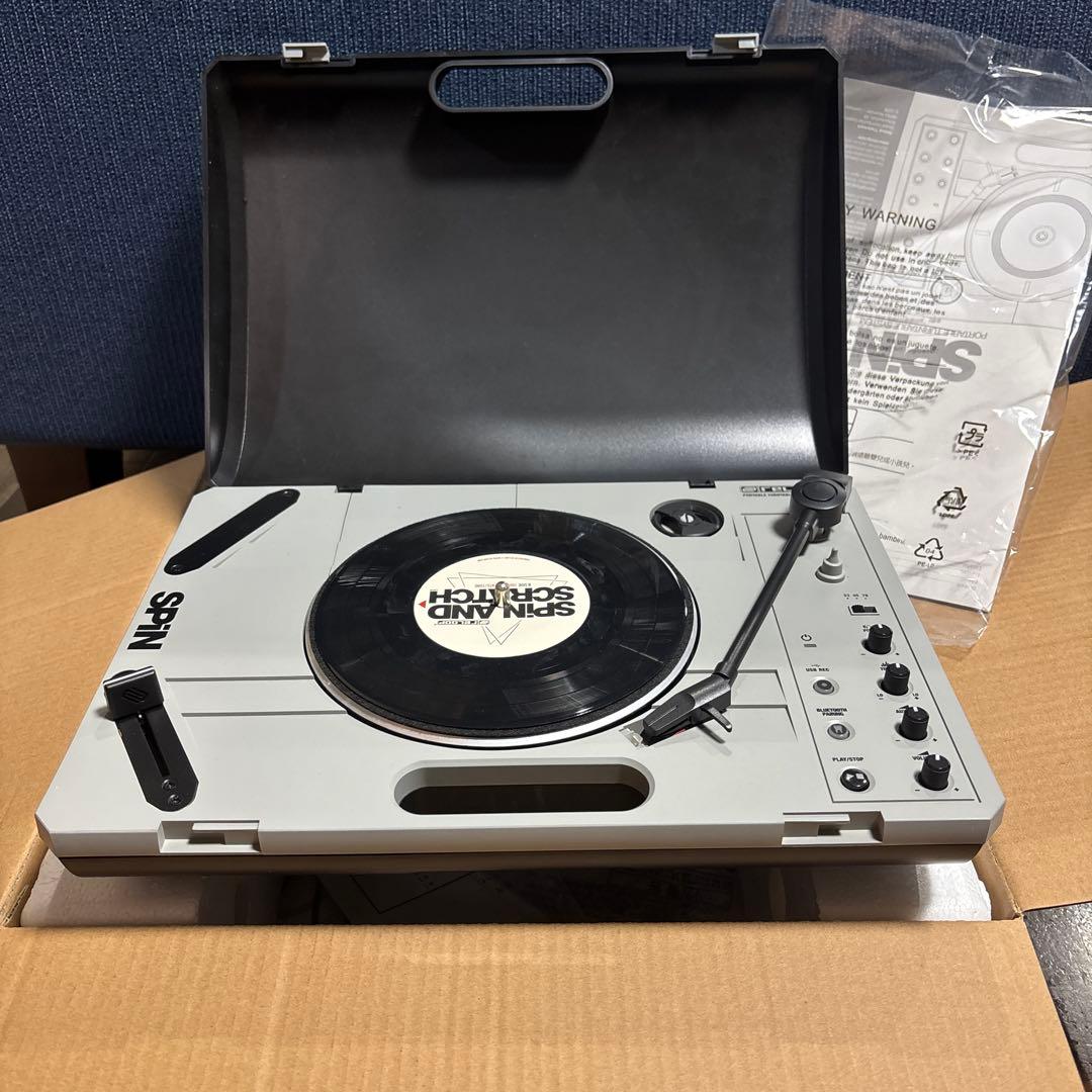 SPIN reloop ターンテーブル スクラッチ