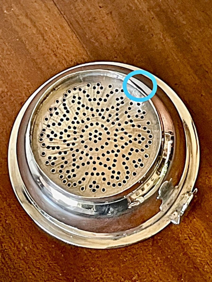 イギリス ジョージ3世期の純銀製ワインファネル