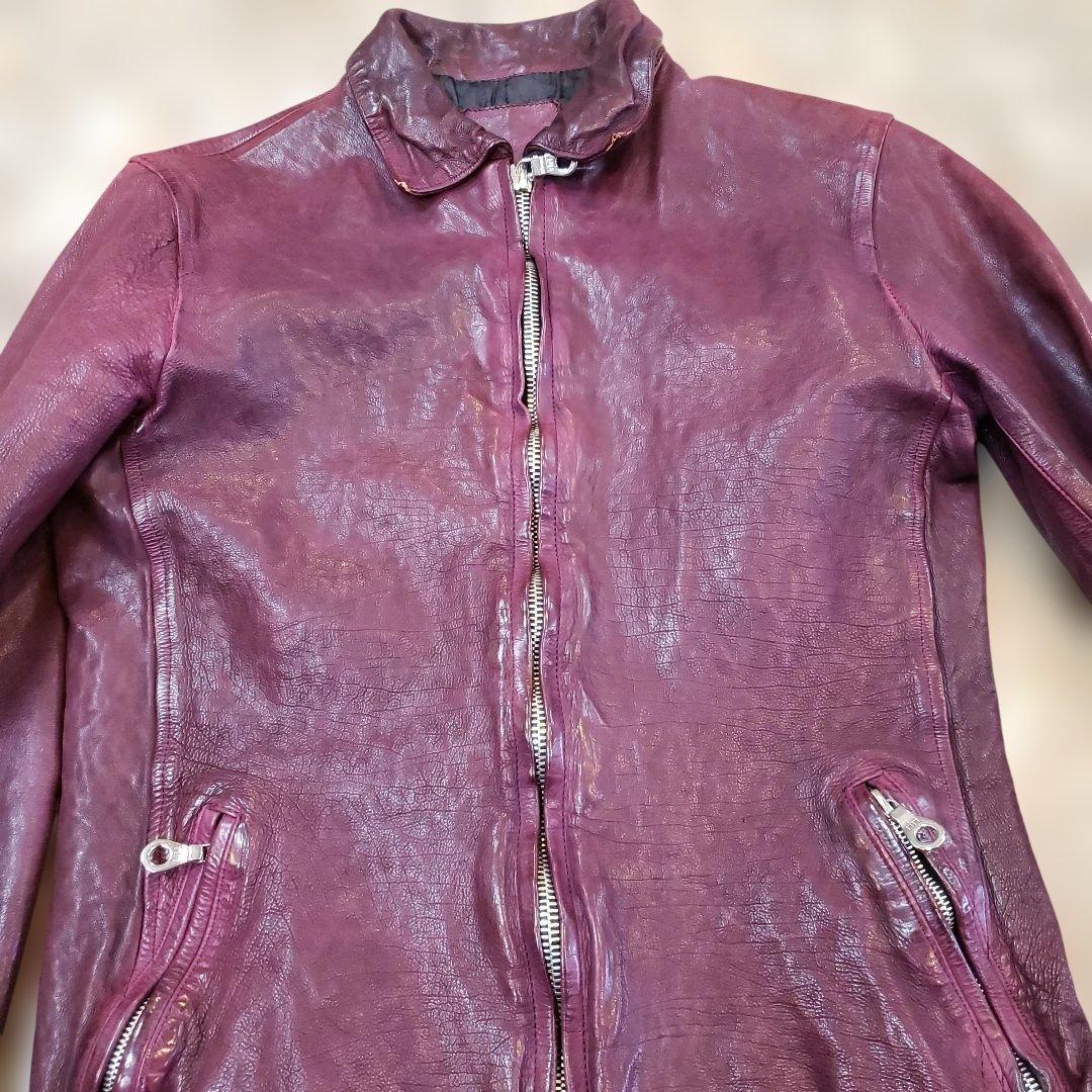 ISAMU KATAYAMA BACKLASH ジャパンカーフ　ボルドー