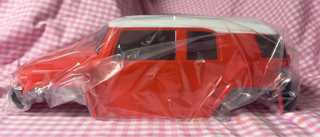 ★隼ちゃん★タミヤ◆トヨタFJクルーザー CC-01シャーシ塗装済