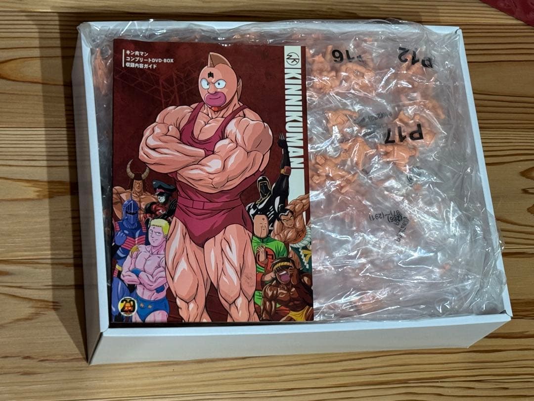 キン肉マン キンケシBOX ブック付　内袋未開封　箱小傷