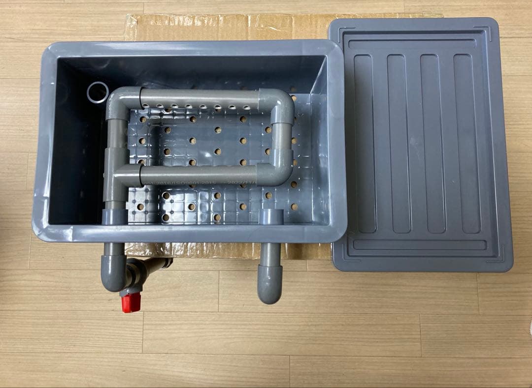 万能濾過ろ材ポンプ付き付きフルセット 水槽池用濾過器フィルター大型水槽濾過装置