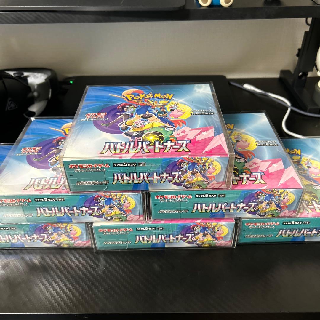 ポケモン　バトルパートナーズ 未開封シュリンク付き6BOX