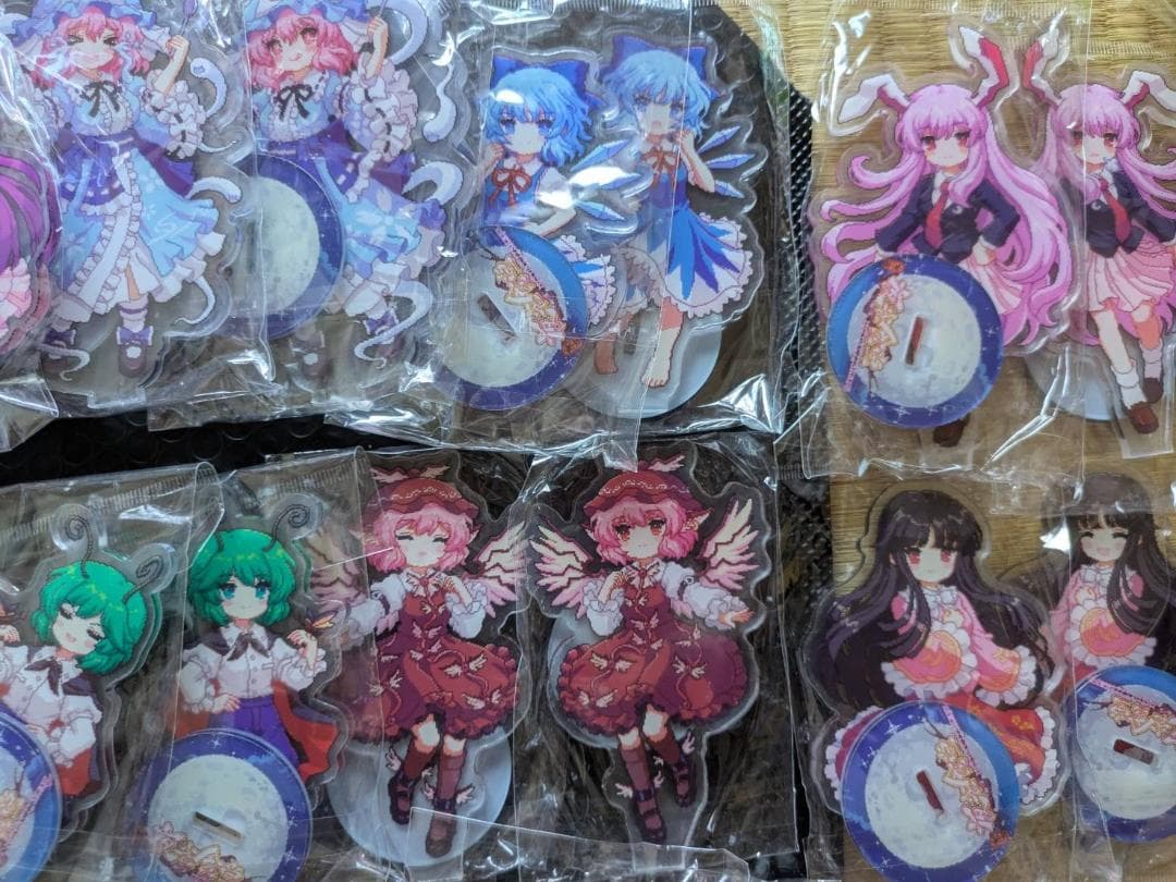 東方プロジェクト アクリルスタンド 40個 魂魄妖夢 西行寺幽々子 博麗霊夢