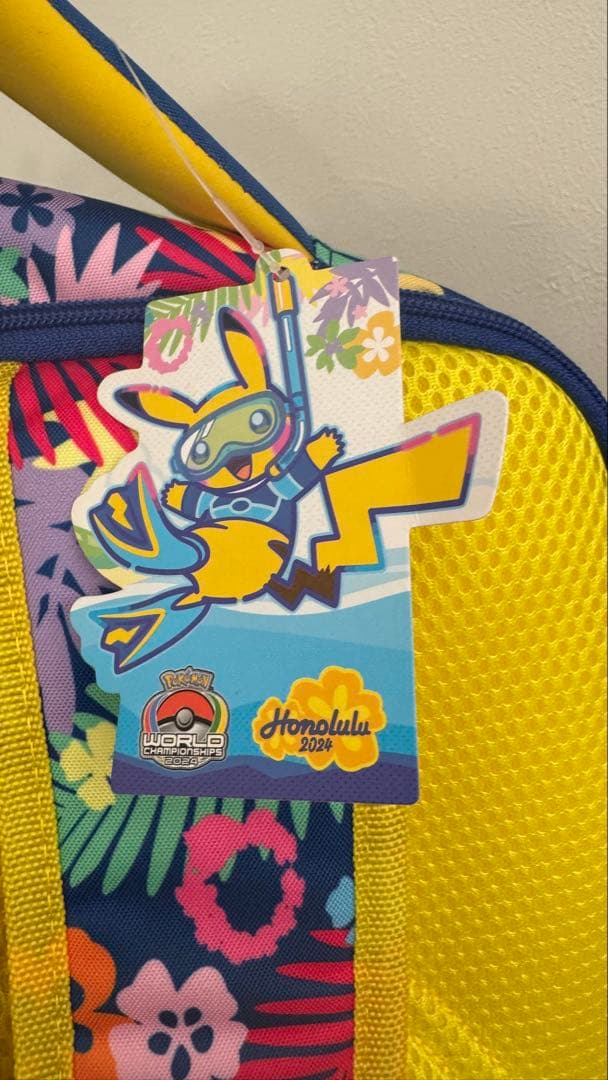 ポケモンリュック WCS2024 ホノルル ハワイ ピカチュウ バックパック