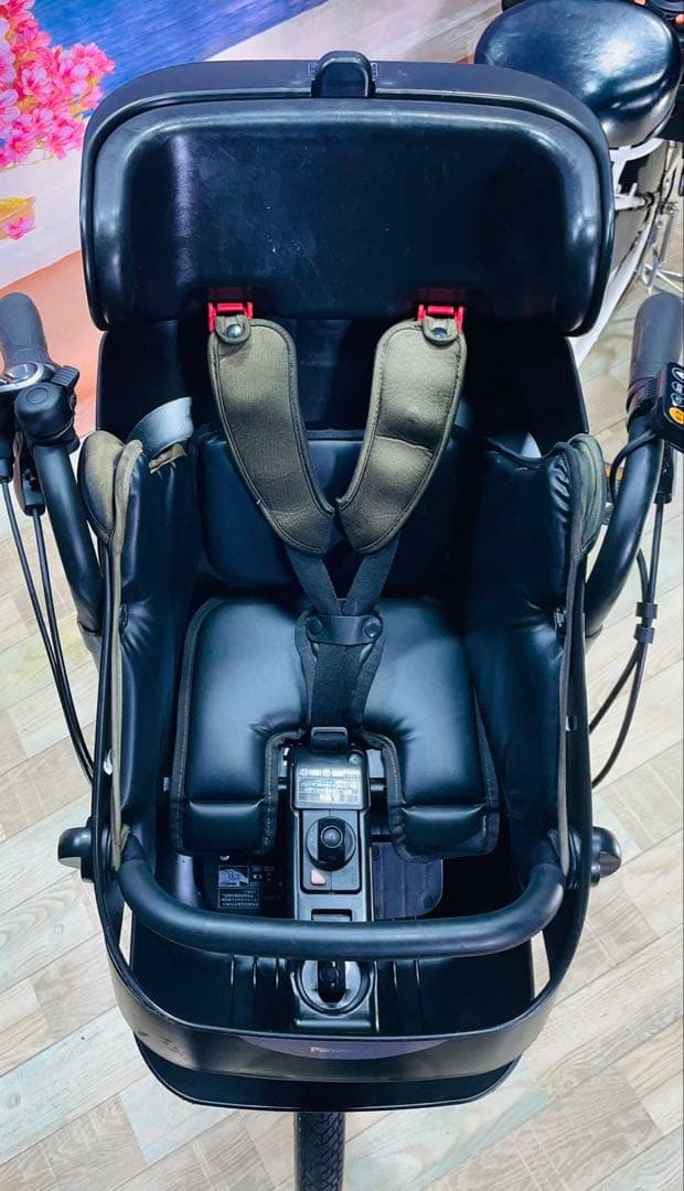 パナソニックギュット⭐️12AH！子供乗せ電動アシスト自転車Y2532